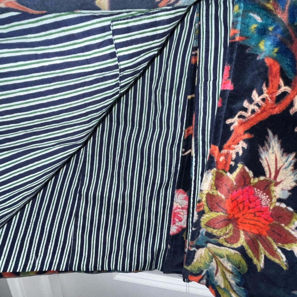 Ro’s Garden Floral Velvet Coat - Multicolor - Picture 4 of 4